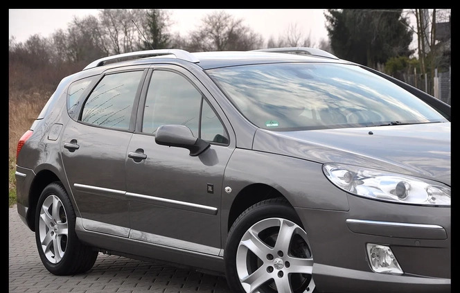 Peugeot 407 cena 18900 przebieg: 155600, rok produkcji 2009 z Siedlce małe 497